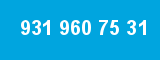 931 960 75 31 931 960 75 31